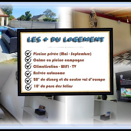 15Min De Disney, Dependance Et Piscine Privee A La Campagne Crevecoeur-en Brie Exterior photo